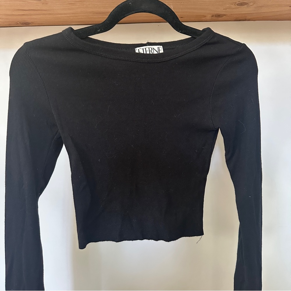 Eterne Cropped Long Sleeve